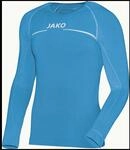 Jako Comfort Kinder Longsleeve, hellblau, Gr. 128 4050144849214
