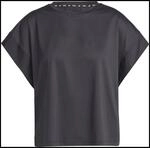 Adidas Performance adidas Studio T-Shirt Damen T-Shirt, schwarz, Gr. L 4066757745829