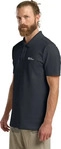 Jack Wolfskin 1809301_C0413, Jack Wolfskin Essential Herren Poloshirt, blau, Gr. L