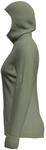 Icebreaker Merino 260 Quantum IV Zip Ho Damen Kapuzensweater, gr&uuml;n, Gr. L