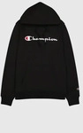 Champion 220253_KK001, Champion Hooded Herren Kapuzensweater, schwarz, Gr. XL male