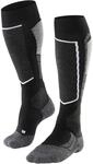 Falke Skiing 2 Intermediate Damen Str&uuml;mpfe, schwarz 4004757603060