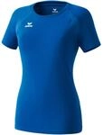 Erima Performance Damen T-Shirt, blau 4043523442502