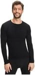 Falke Wool-Tech Regular Herren Unterhemd, schwarz, Gr. S 4043874112758