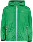 CMP Jacket Rain Fix Hood Jungen Regenmantel, gr&uuml;n, Gr. 104 8059140837658