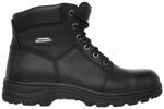 Skechers Work Relaxed Fit: Workshire ST Herren Schn&uuml;rboots, schwarz, Gr. 46
