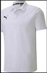 Puma TeamGOAL 23 Casuals Polo Herren Poloshirt, wei&szlig;, Gr. L 4062451193935