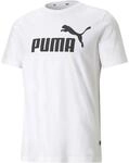 Puma ESS Logo Tee Herren T-Shirt, wei&szlig; 4063697398788