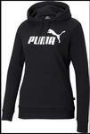 Puma ESS Logo TR Damen Kapuzensweater, schwarz, Gr. S 4063697202290