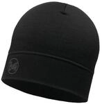 Buff Merino Lightweight M&uuml;tze, schwarz 8428927214980