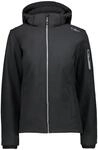 CMP Zip Hood Damen Funktionsjacke, schwarz 8056381459687