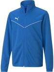 Puma TeamRISE Training Poly Kinder Fu&szlig;balljacke, blau 4063697239371