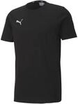 Puma TeamGOAL 23 Casuals Tee Herren T-Shirt, schwarz 4062451190736