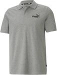 Puma ESS Pique Polo Herren Poloshirt, grau 4063697391055