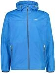CMP Jacket Rain Fix Hood Herren Regenjacke, blau 8056381237537