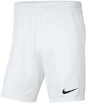 Nike Dri-Fit Park 3 Kinder Teamhose, wei&szlig; 193654347505