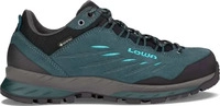 Lowa 220093_7472, Lowa Delago GTX Low Damen Trekking-Halbschuhe, t&uuml;rkis, Gr&ouml;&szlig;e 39
