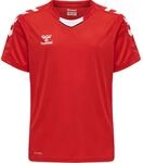 Hummel Core XK Poly Jersey Kinder T-Shirt, rot 5700497396734
