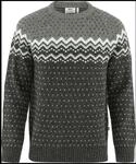 Fj&auml;llr&auml;ven &Ouml;vik Knit Herren Pullover, grau, Gr. S 7323450794088