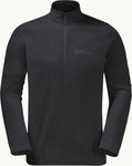 Jack Wolfskin 1709522_6000, Jack Wolfskin Taunus Half Zip Herren Pullover, schwarz