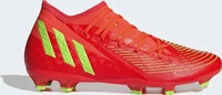 adidas 115542_GW1005, Adidas Predator Edge.3 FG Fu&szlig;ballschuh Nockenschuhe, rot,