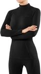 Falke Maximum Warm Damen Unterhemd, schwarz 4043874741729