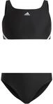 Adidas 3-Streifen Bikini M&auml;dchen Bikini, schwarz 4066752753485