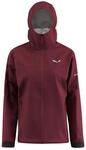 Salewa Puez 2.5L Powertex Damen Funktionsjacke, rot 4053866557764