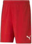 Puma TeamRISE Short Herren Shorts, rot 4063699210590