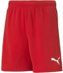 Puma TeamRISE Short Kinder Shorts, rot 4063699213683