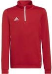 Adidas Entrada 22 Training Oberteil Kinder Sweatshirt, rot 4065418907187