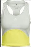 Adidas Performance adidas AEROREADY Train HIIT Crop Tanktop Damen T-Shirt, grau, Gr.