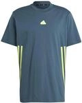Adidas Future Icons 3-Streifen T-Shirt Herren T-Shirt, t&uuml;rkis 4066762272600
