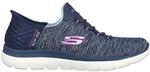 Skechers Summits - Dazzling Haze Damen Slipper, blau, Gr&ouml;&szlig;e 36 196642451352