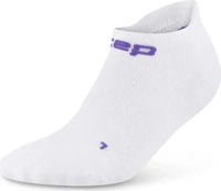 CEP WP860L, CEP Core Run Ultralight No Show Socks L wei&szlig; Herren