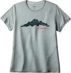 Brooks 221669-492, Brooks Distance Short Sleeve 3.0 M blau Damen