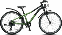 Winora RAGE 24 - 24" - crocodile green matte/black chalk matte