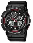 G-Shock Uhr GA-100-1A4ER Schwarz Herren