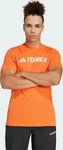 adidas T-Shirt Terrex Multi Climacool Logo Tech JI9236 Orange Regular Fit Herren