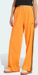 adidas Jogginghose adicolor Classic Firebird JY2694 Gelb Loose Fit Damen
