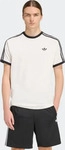 adidas T-Shirt 3-Stripes KE3537 Wei&szlig; Regular Fit Herren