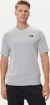 The North Face T-Shirt NF0A87NU Grau Regular Fit Herren