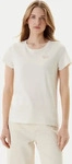 Mustang T-Shirt Alma 1016155 Wei&szlig; Regular Fit Damen