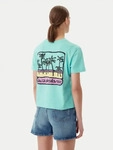 Quiksilver T-Shirt EQWZT03181 T&uuml;rkisfarben Damen