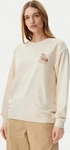 Roxy Sweatshirt ERJFT04963 Beige Regular Fit Damen