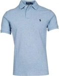 Polo Ralph Lauren Poloshirt 710666998007 Blau Custom Slim Fit Herren