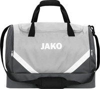 JAKO 2024-839M, JAKO Sporttasche Iconic (soft grey/anthra light / Gr&ouml;&szlig;e M (ca. 60
