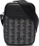 Lacoste NH4410LX-H45, Lacoste The Blend Grain Vertical Bag Monogram Noir