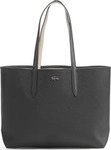 Lacoste NF2142AA-A91, Lacoste Shopping Bag Black / Beige Damen