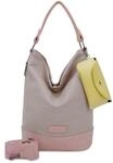 Fritzi Izzy07 Olga Canvas Hobo Baumwollmix Damen Umh&auml;ngetasche City Beach vegan